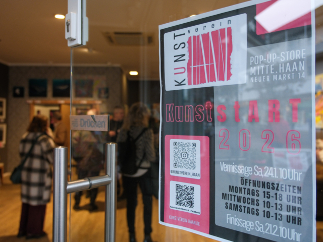 Pop-Up-Ausstellung KunststART 2026 | Vernissage 24. Januar 2026