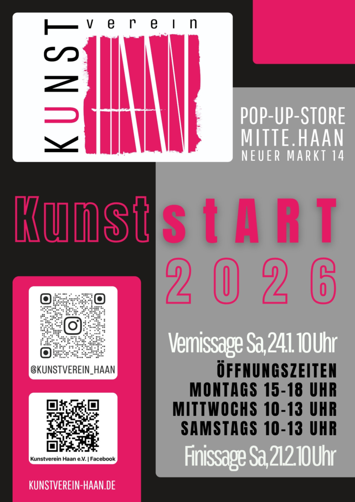 Neandertal Museumsnacht - Kunstverein Haan mit einer Mitgliederausstellung