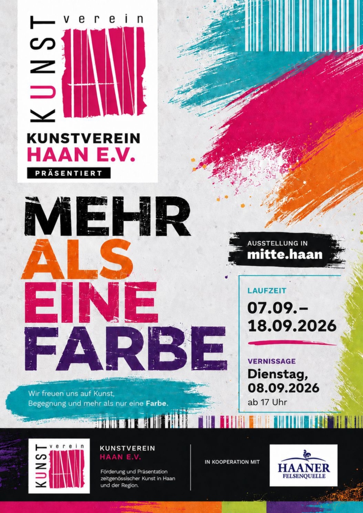 Neandertal Museumsnacht - Kunstverein Haan mit einer Mitgliederausstellung